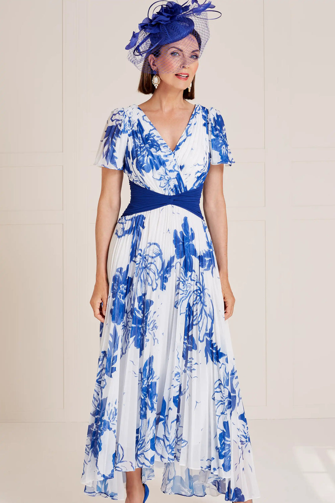 John Charles 66518 Cobalt Blue Dress