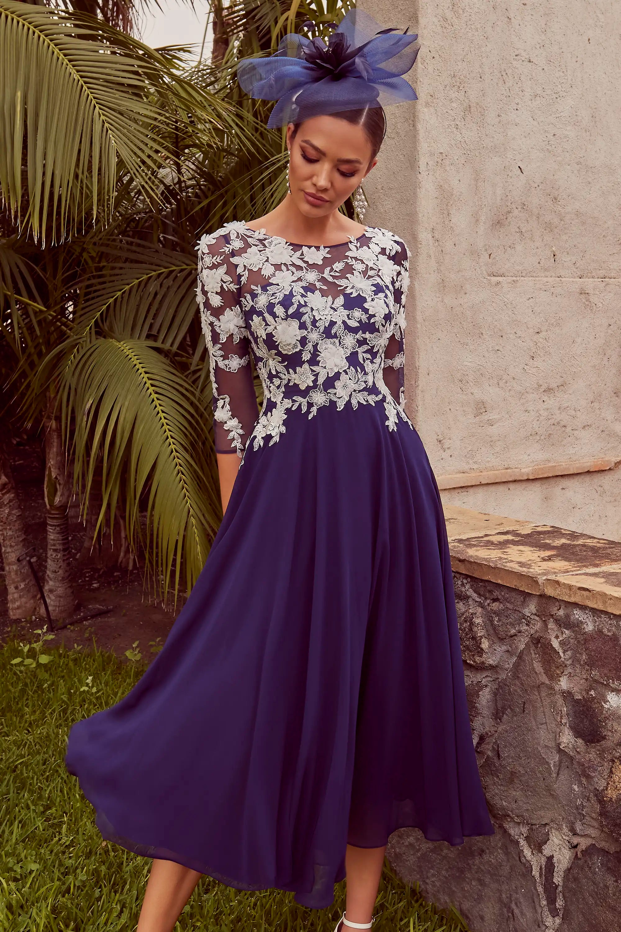 Veni Infantino 992450 Navy/Ivory Dress Veni Infantino 992450 Navy/Ivory Dress