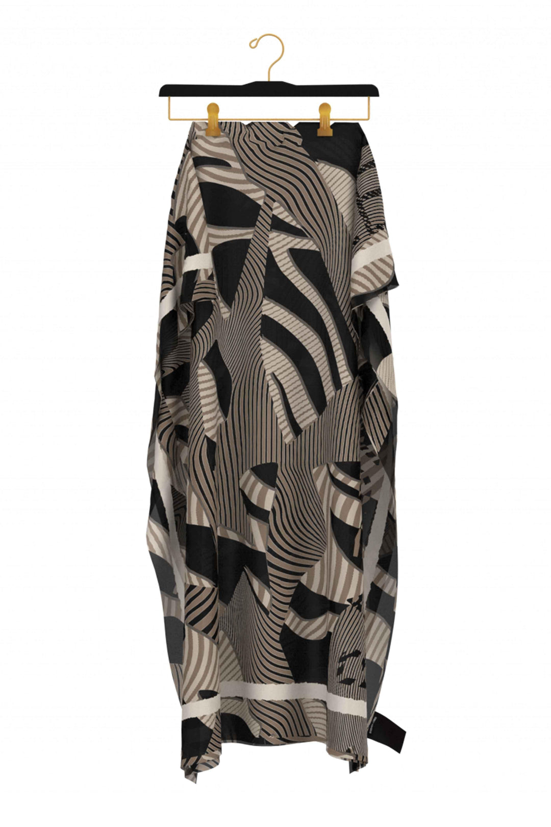 Barbara Lebek Scarf 36210112-21 - Scarf AW21, Champagne, Cognac, Sale, Scarf ginasmartboutique