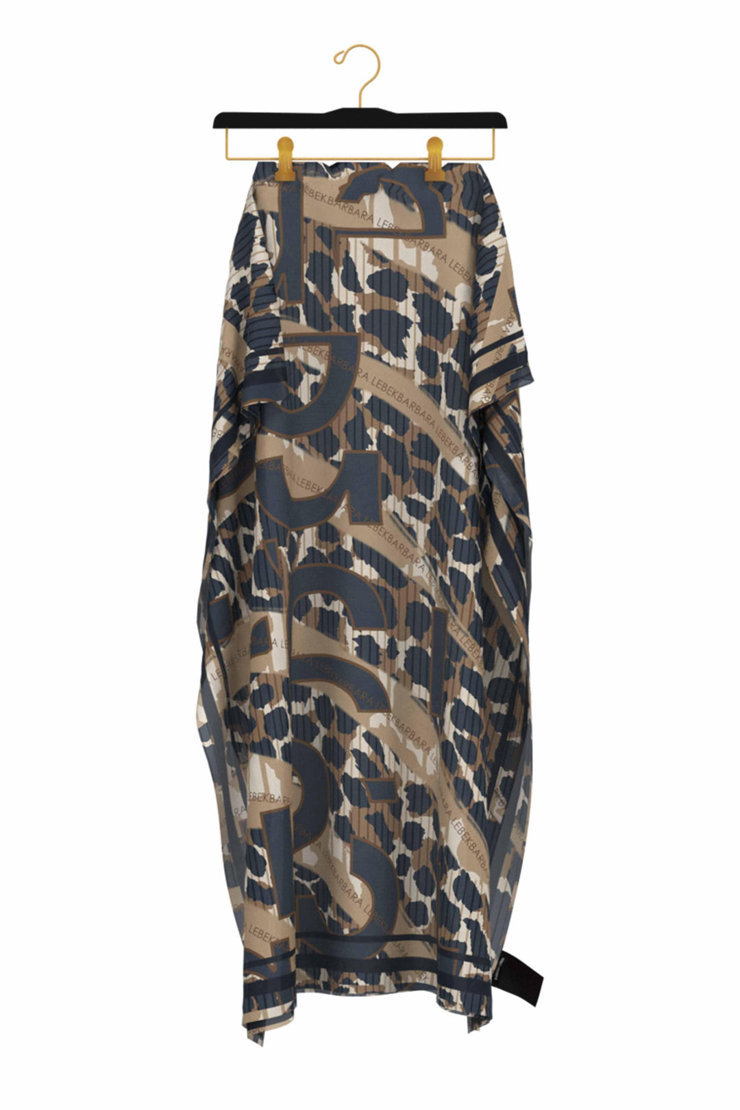 Barbara Lebek Scarf 37190112-20 - Scarf AW21, Caramel, Panna Cotta, Sale, Scarf ginasmartboutique