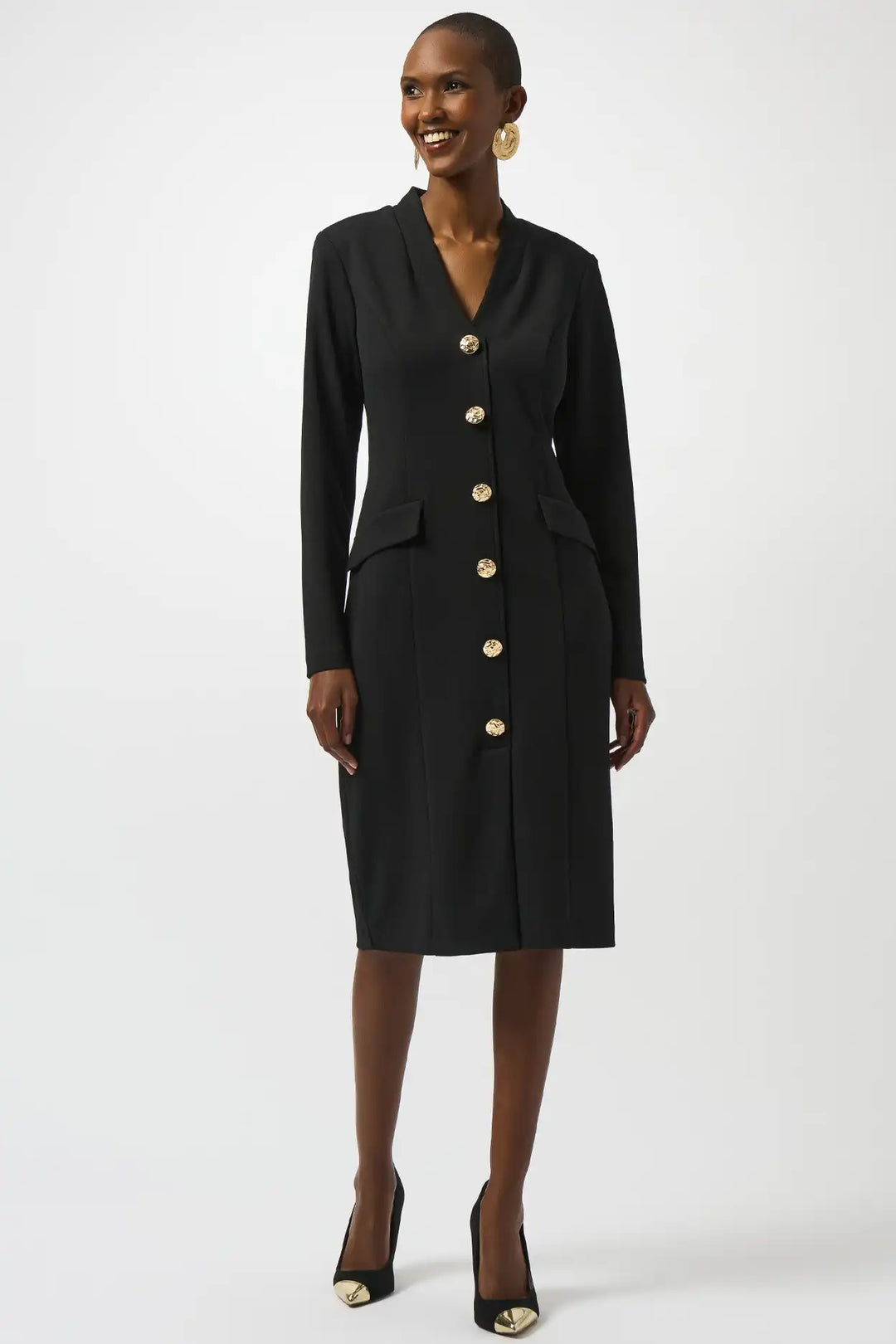 Joseph Ribkoff Black Dress Style 253072-11