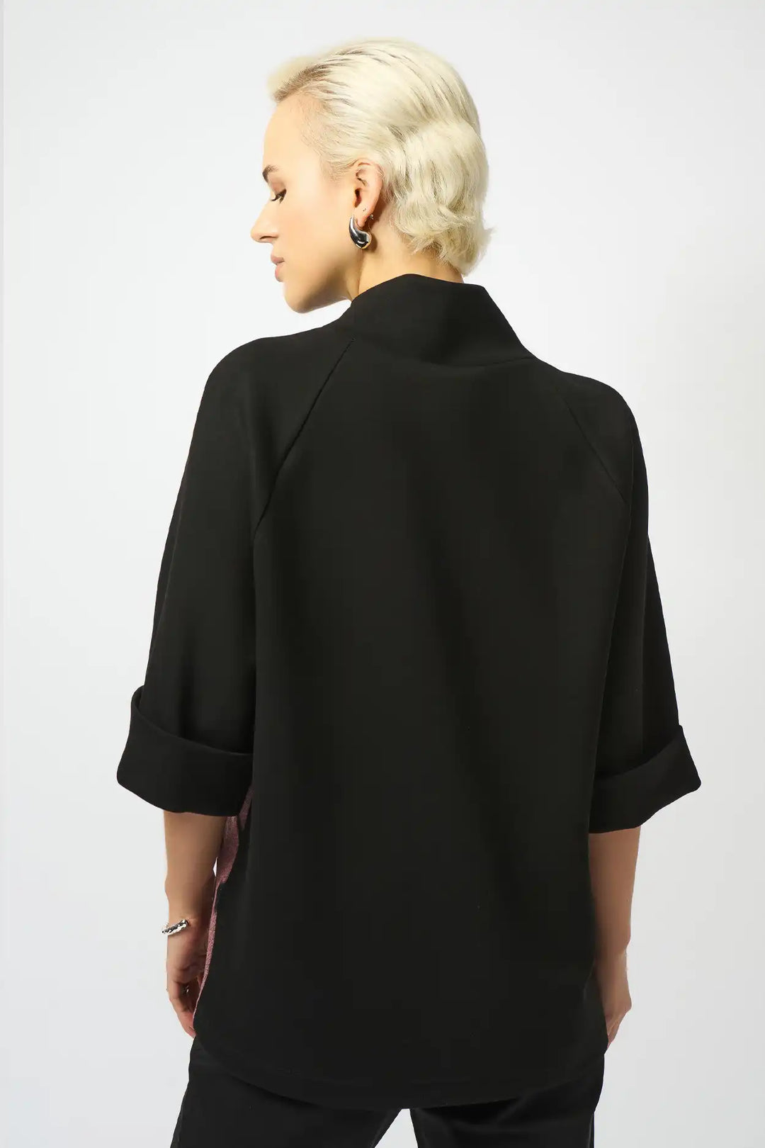 Joseph Ribkoff Pink/Black Top Style 253260-493
