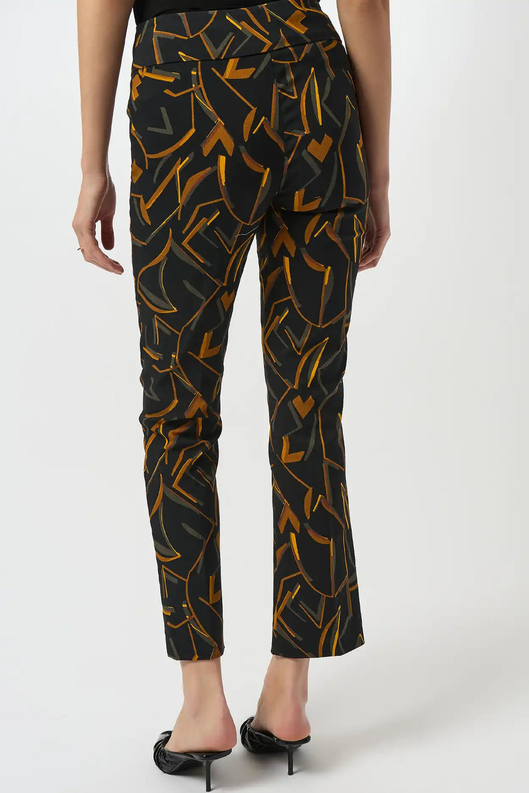 Joseph Ribkoff Black/Multi Coloured Trouser Style 253268-178
