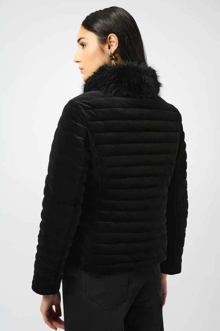 Joseph Ribkoff Black Coat Style 253928-11