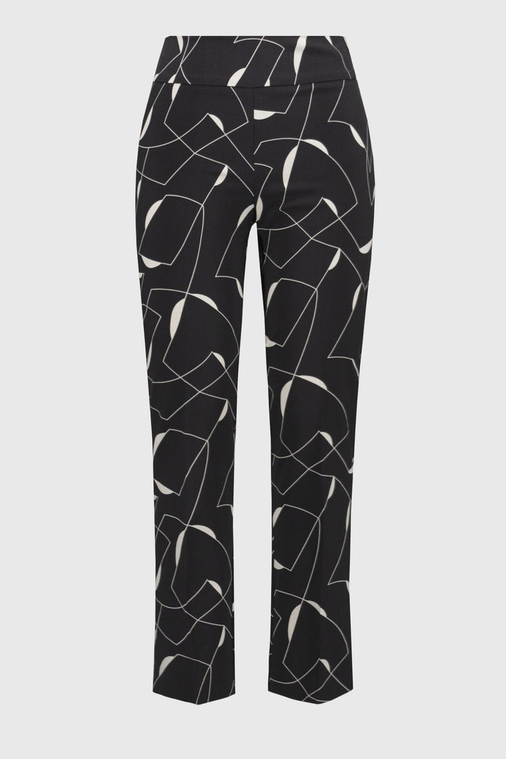 Joseph Ribkoff Moonstone/Black Trouser Style 251219-3866