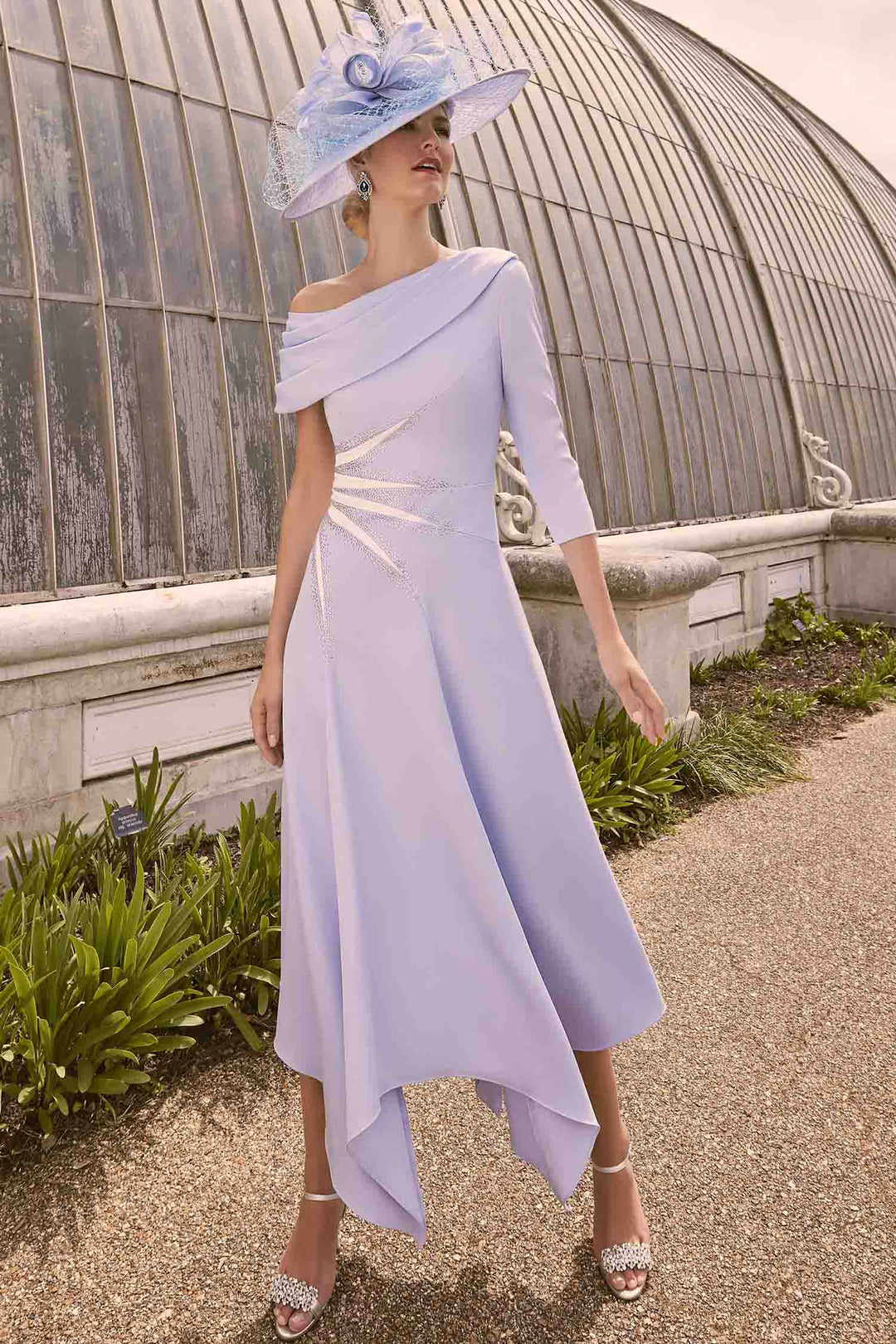 Veni Infantino 992238 Pale Blue/Ivory Dress