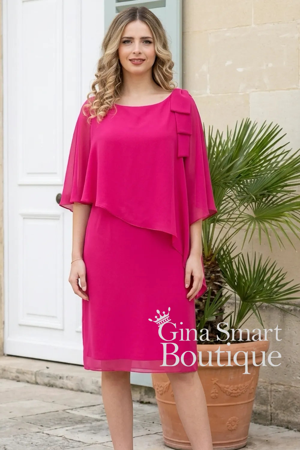 Allison 61154 Fuchsia 169 Dress