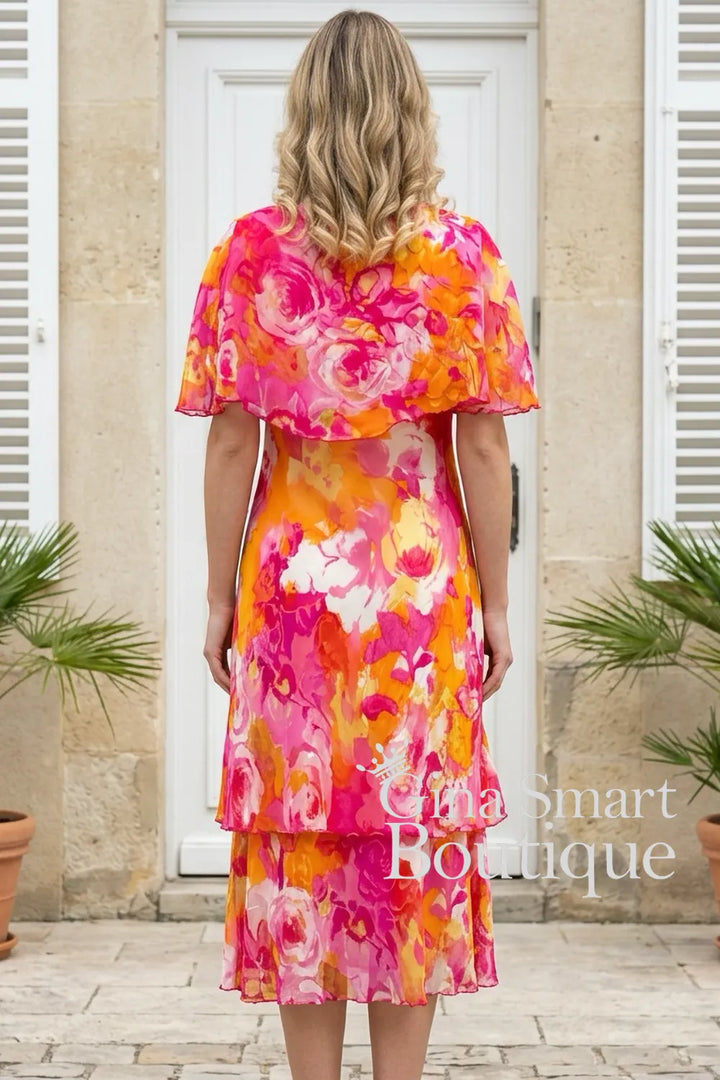 Allison 61164 Fuchsia 22 Dress