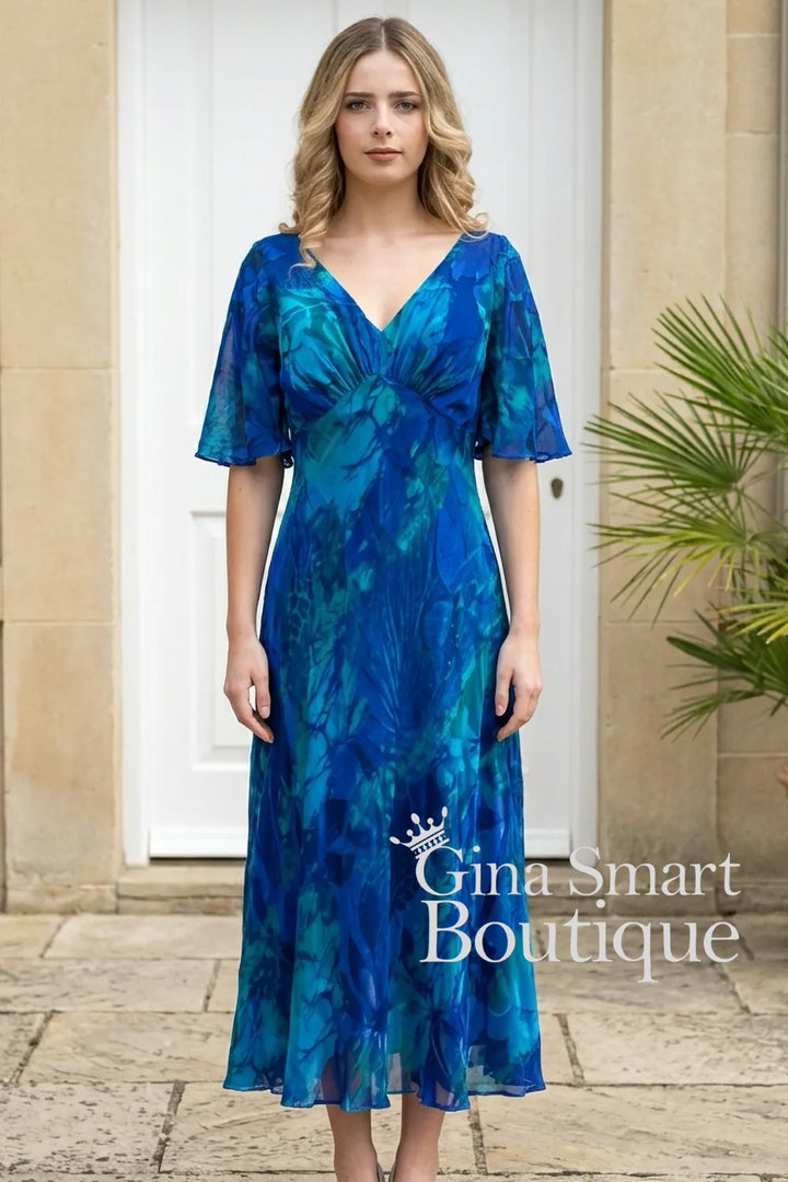 Allison 6160 Royal Blue 38 Dress