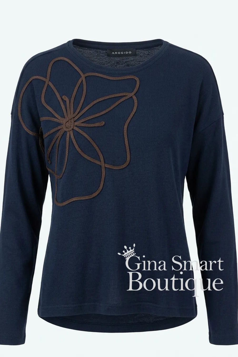 Arggido Navy Sweater Style 21081