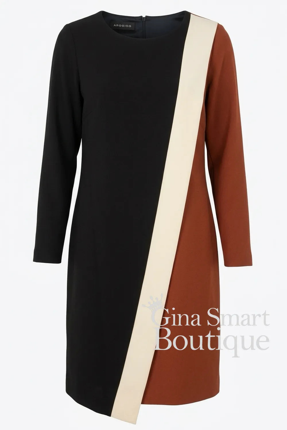 Arggido Tricolour Dress Style 21069