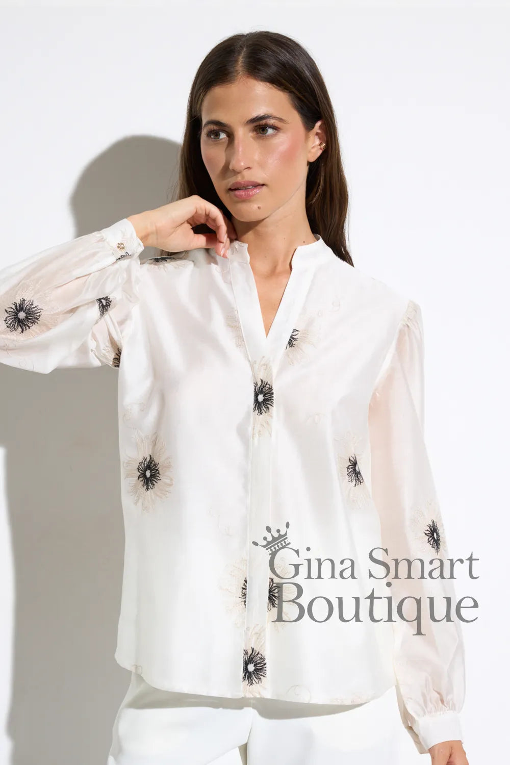 Bariloche Azogue Blouse - Natural