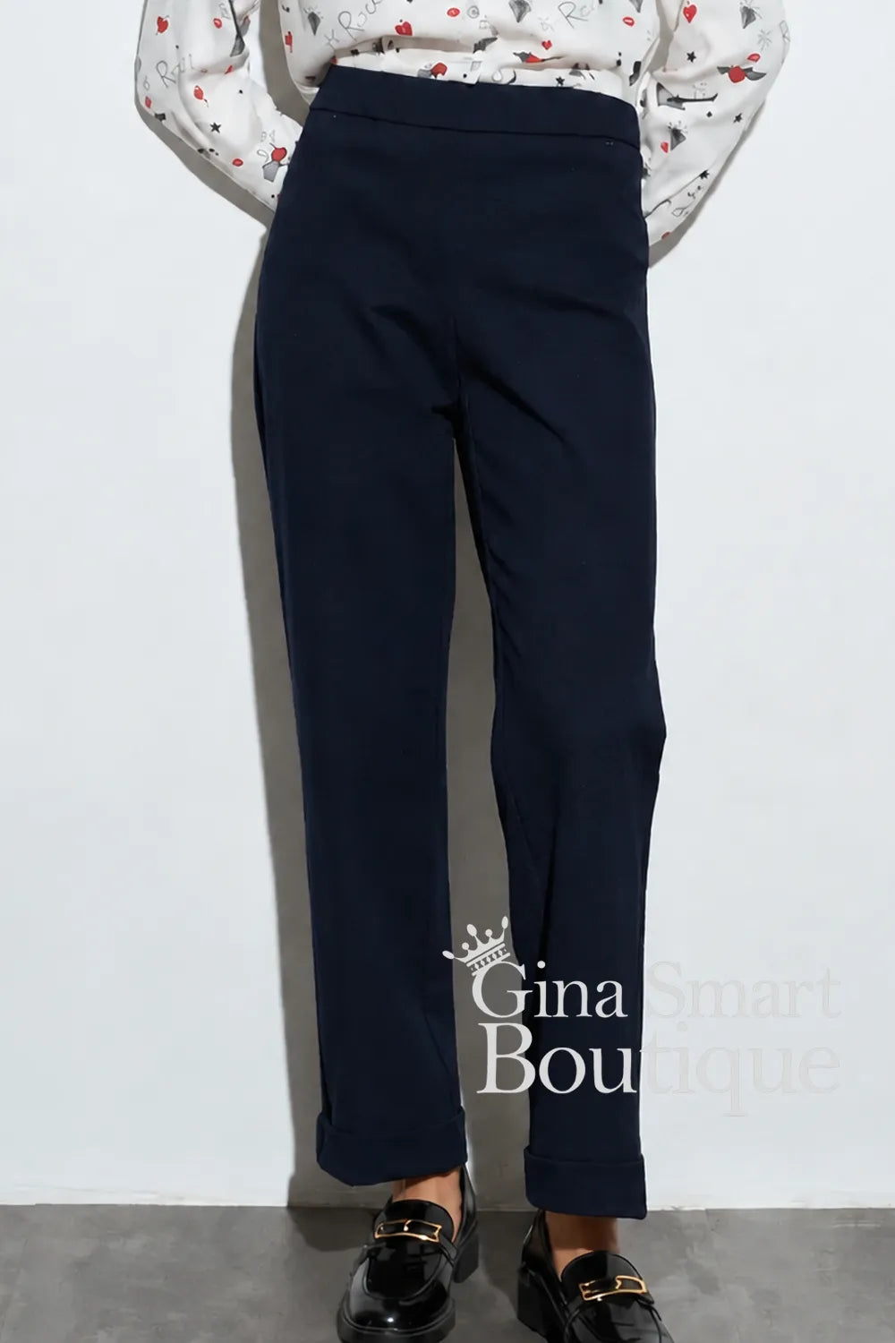 Bariloche Navy Trousers - Style PERSEO26