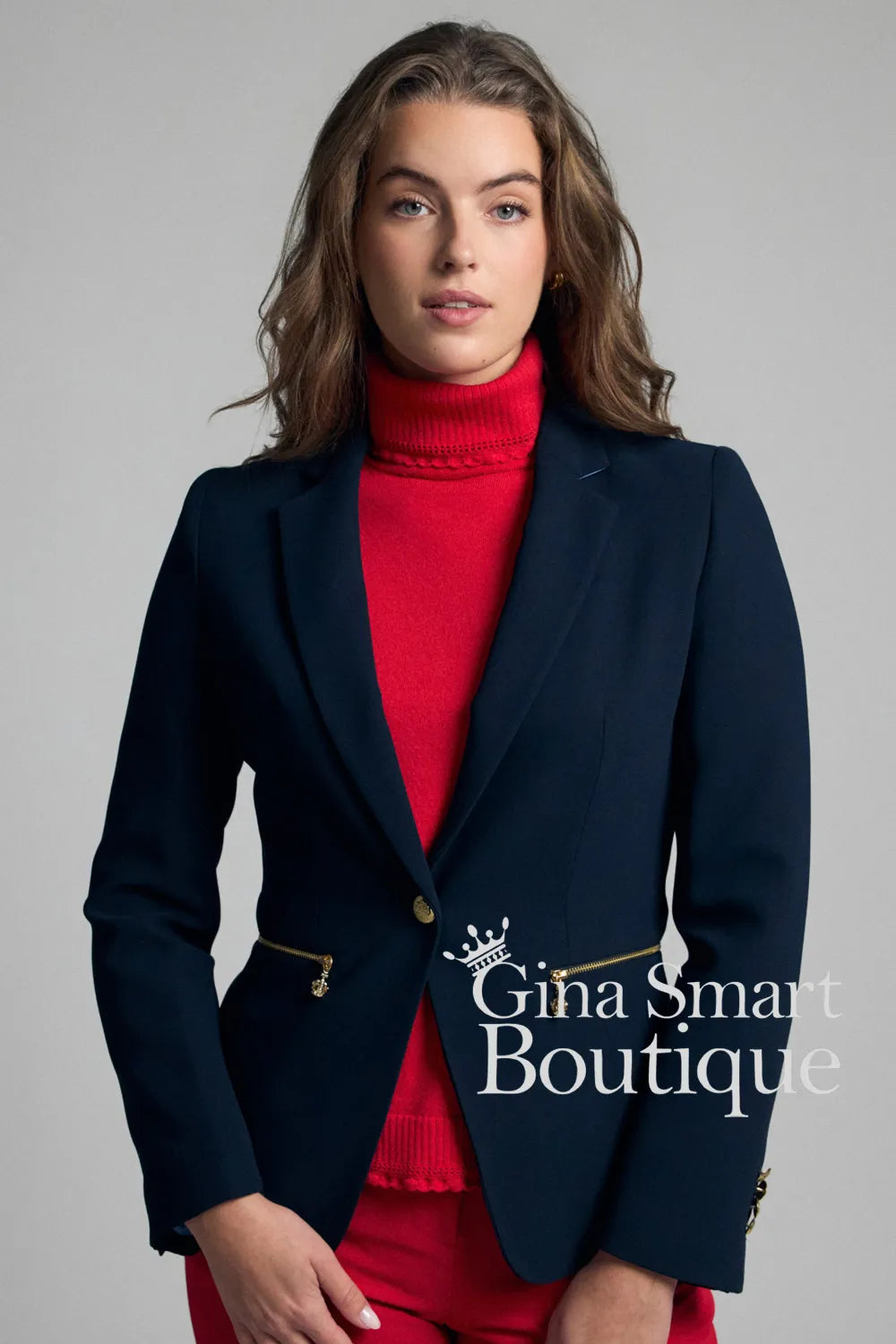 Bariloche Navy Blazer - Style TUDELA226