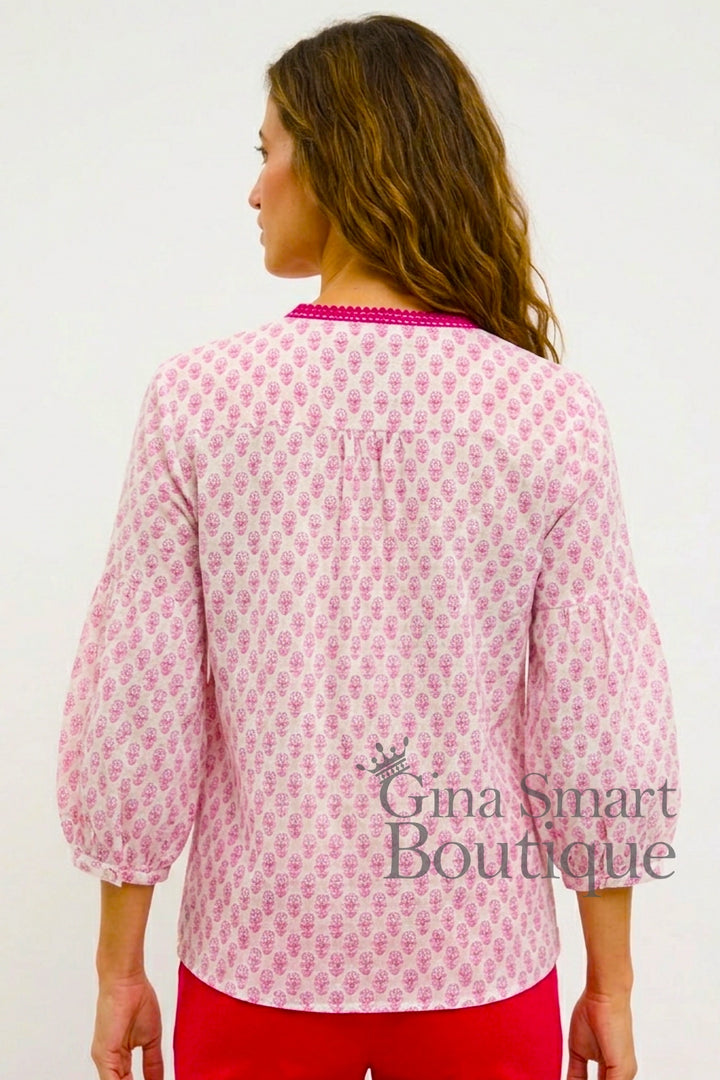 Bariloche Tulipan Blouse - Rosa
