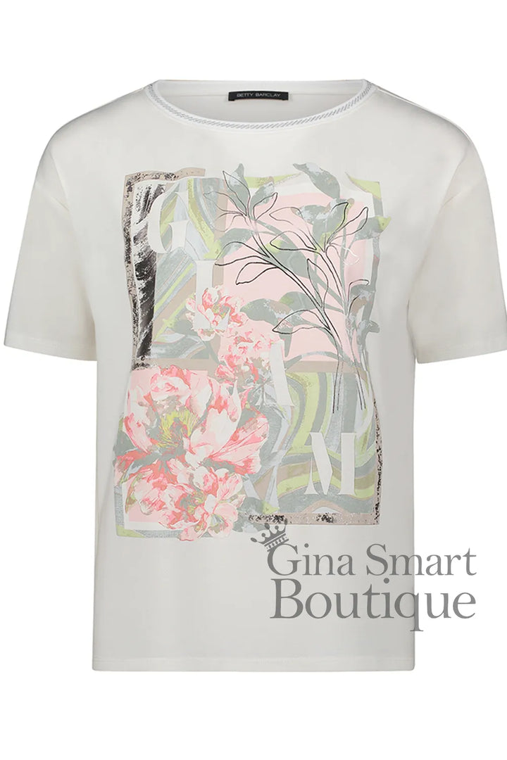 Betty Barclay Shirt Style 27771818-1951 Patch Cream/Green