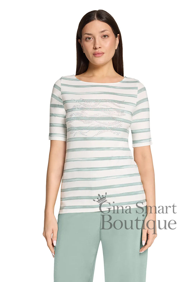 Betty Barclay Shirt Style 28081925-1809 Cream/Mint