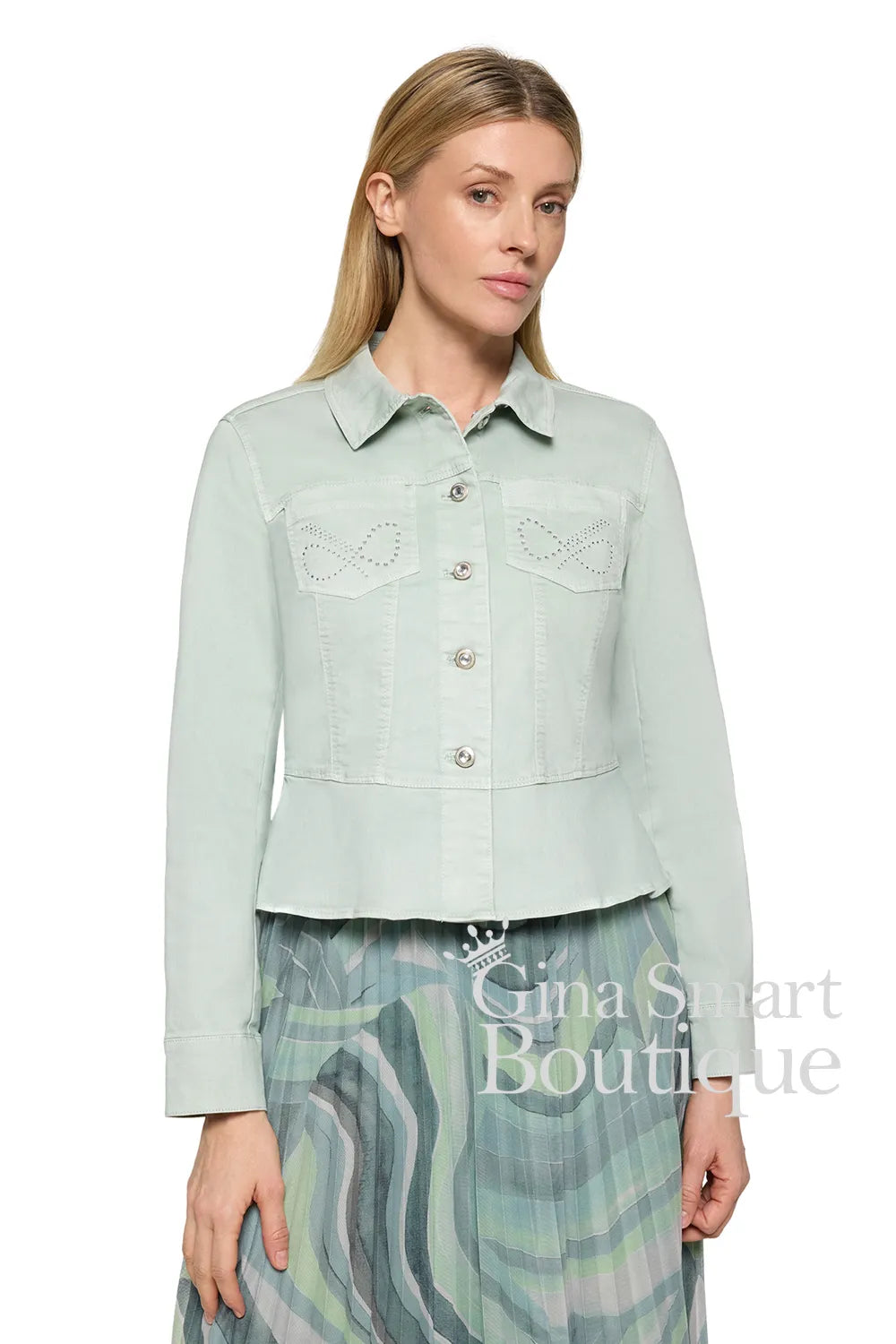Betty Barclay Jacket Style 47221832-8270 Grey Mist
