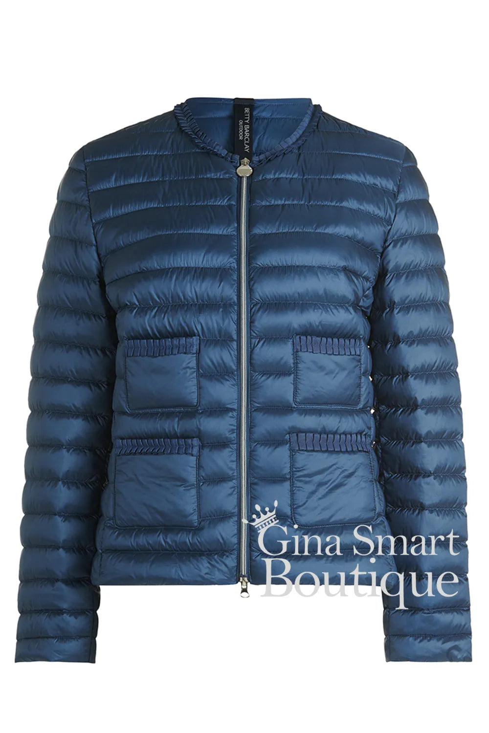 Betty Barclay Outdoor Jacket Style 70751501-8435 Sargasso Sea