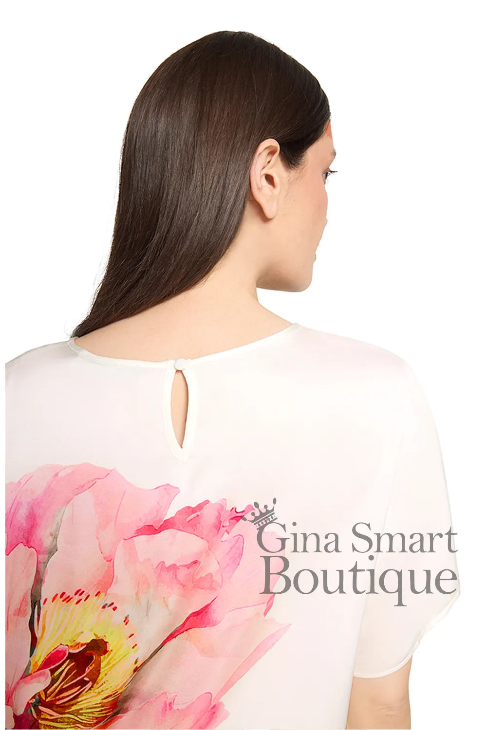 Betty Barclay Blouse Style 80301847-1945 Patch Cream/Rosé