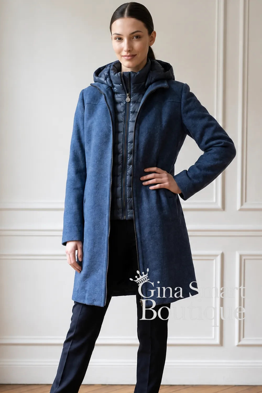 Betty Barclay Blue Coat Style 71571629