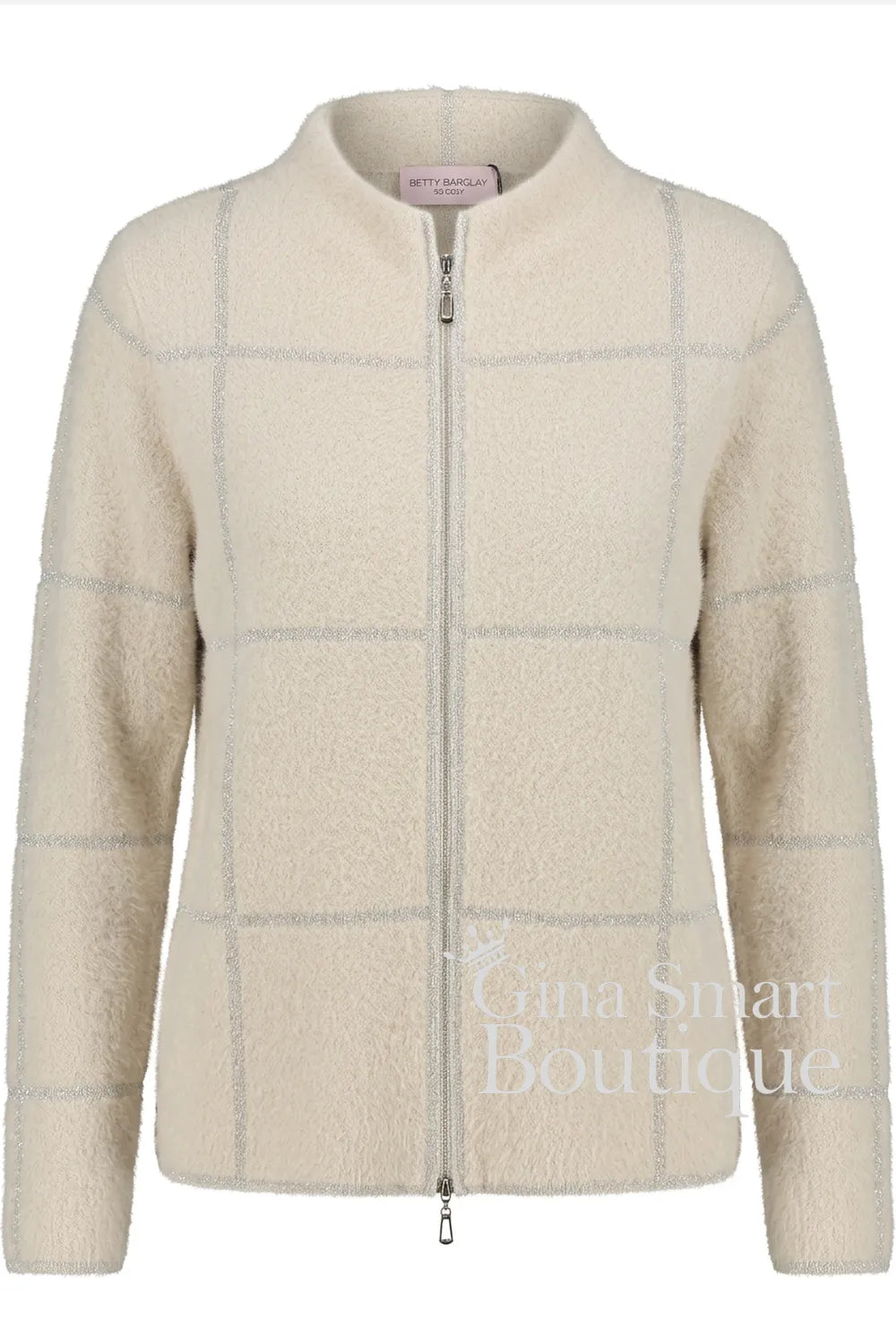 Betty Barclay Cream Knitted Jacket Style 5336-8307
