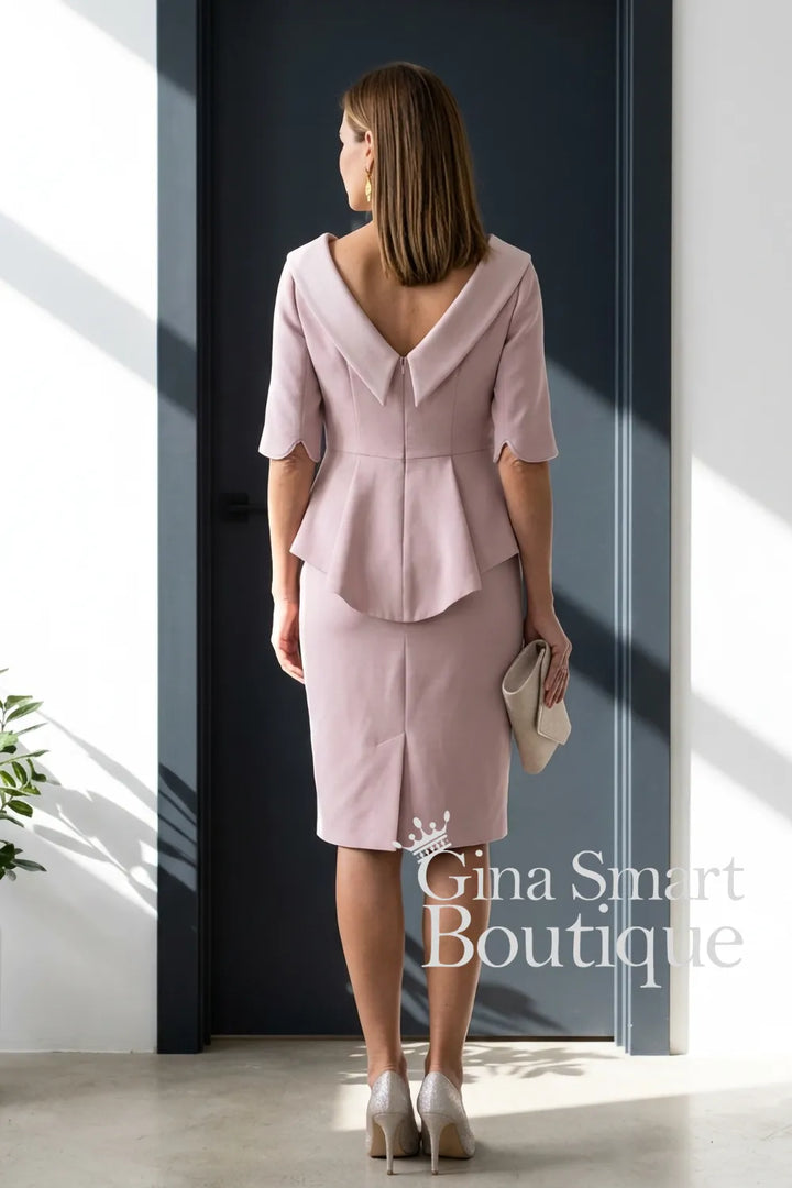 Carmen Melero Style 8415 Blush Dress NON RETURNABLE