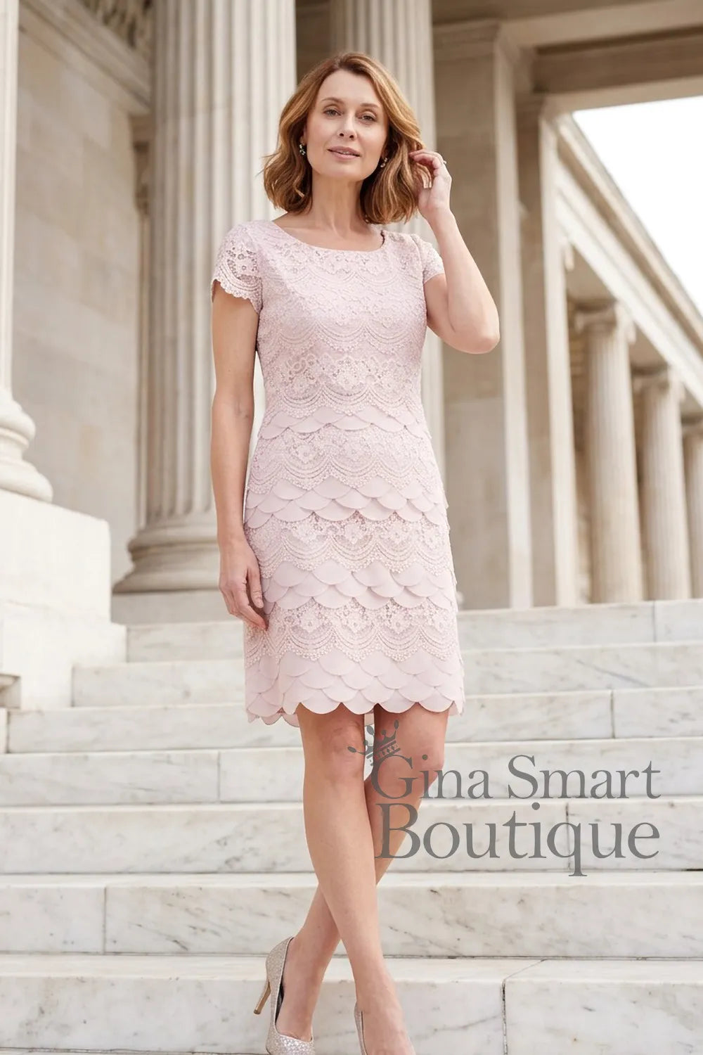 Condici Style 70821 Pink Peony Dress NON RETURNABLE