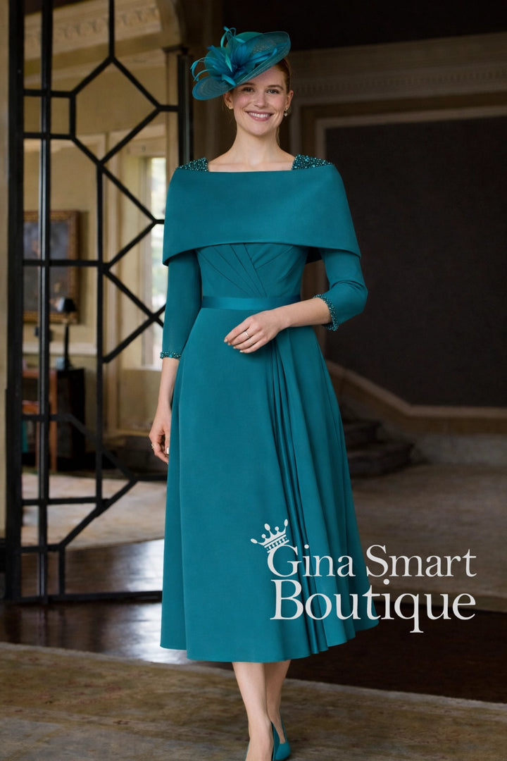 Couture Club by Rosa Clara 1GE5 Dark Jade Dress