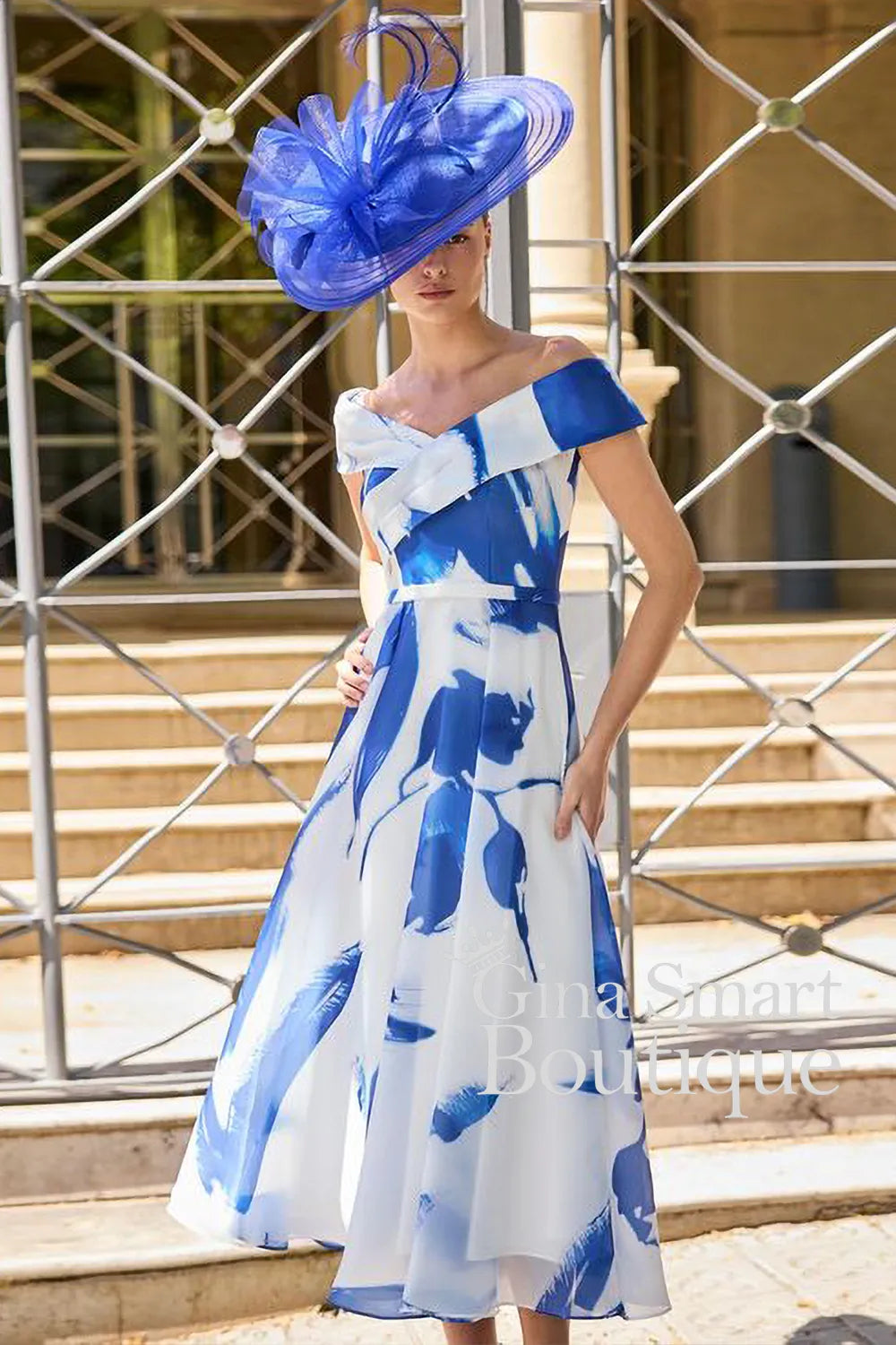 Couture Club by Rosa Clara 1GM8 Royal / Natural Dress