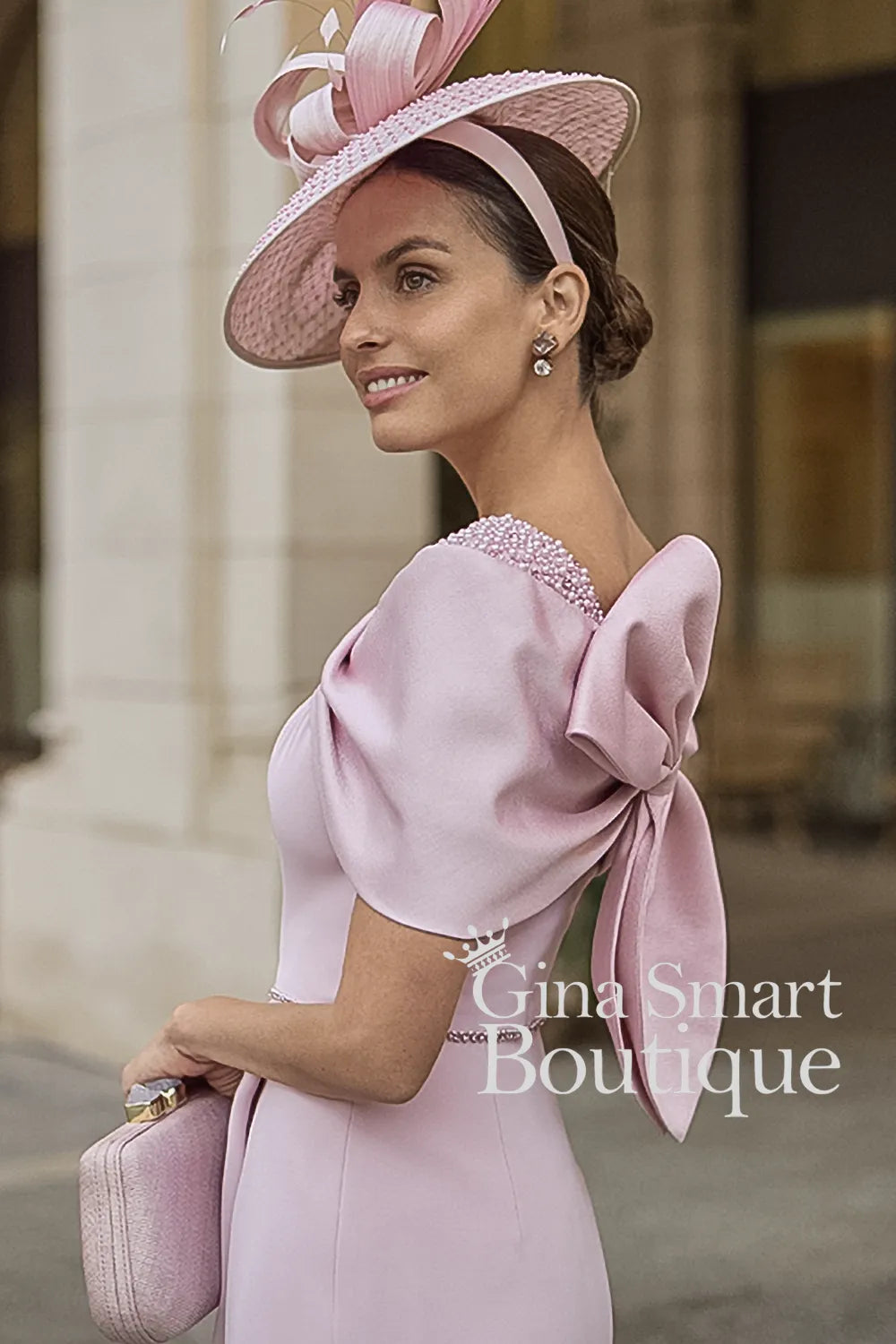 Couture Club by Rosa Clara 2G12 Pale Rose Dress
