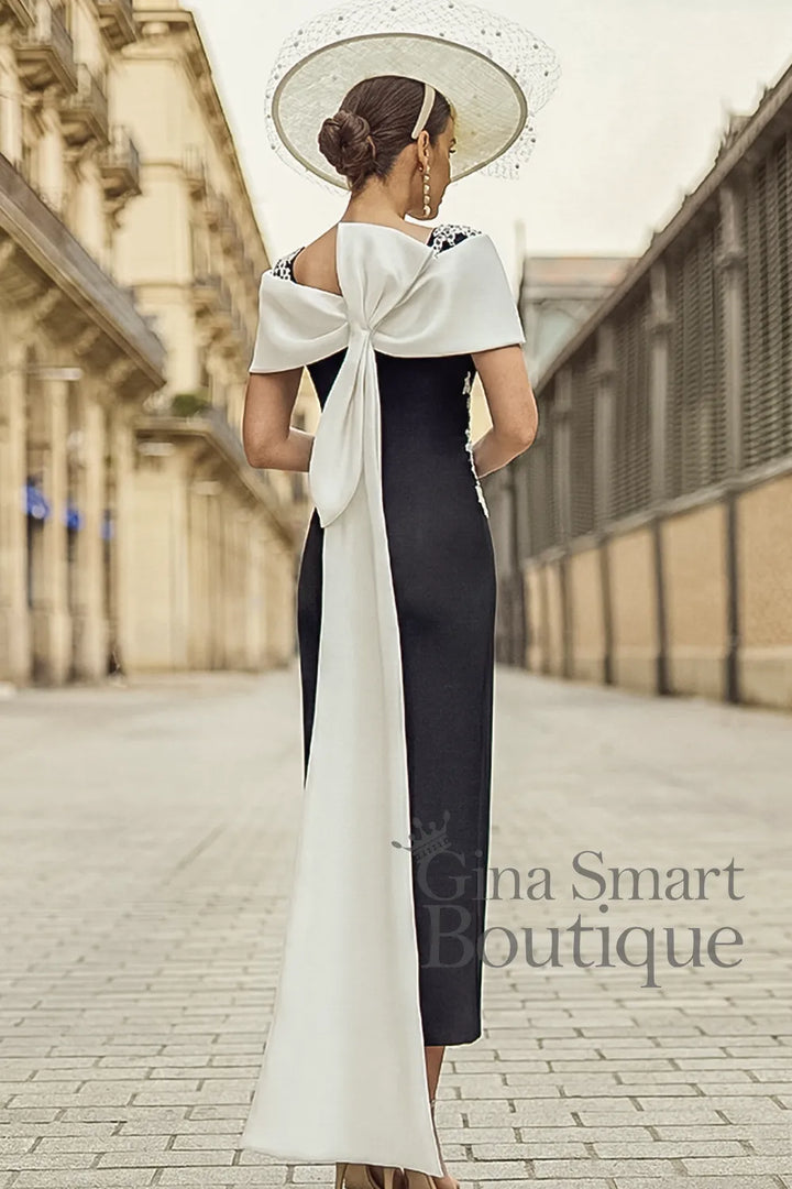 Couture Club by Rosa Clara 2G14 Black / Ivory Dress