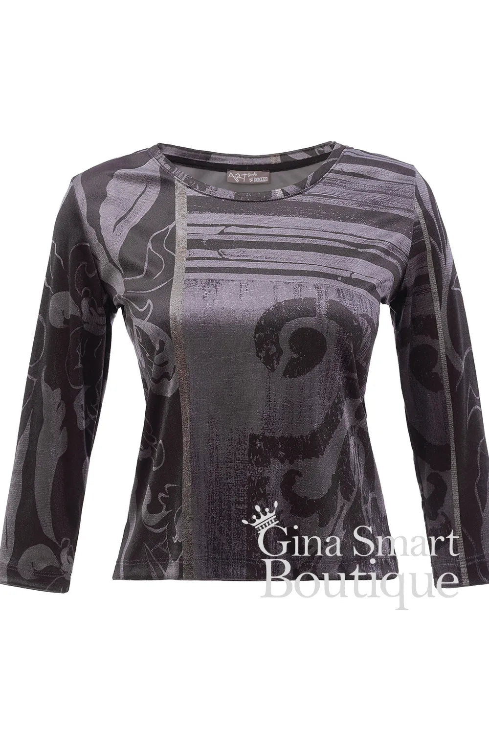 Dolcezza Abstract Geometric Top Style 76683