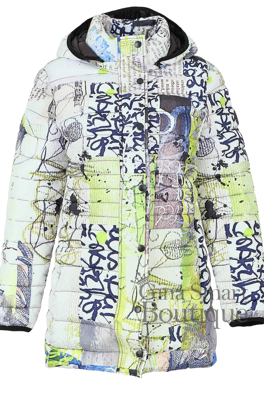 Dolcezza Abstract Coat Style 76819