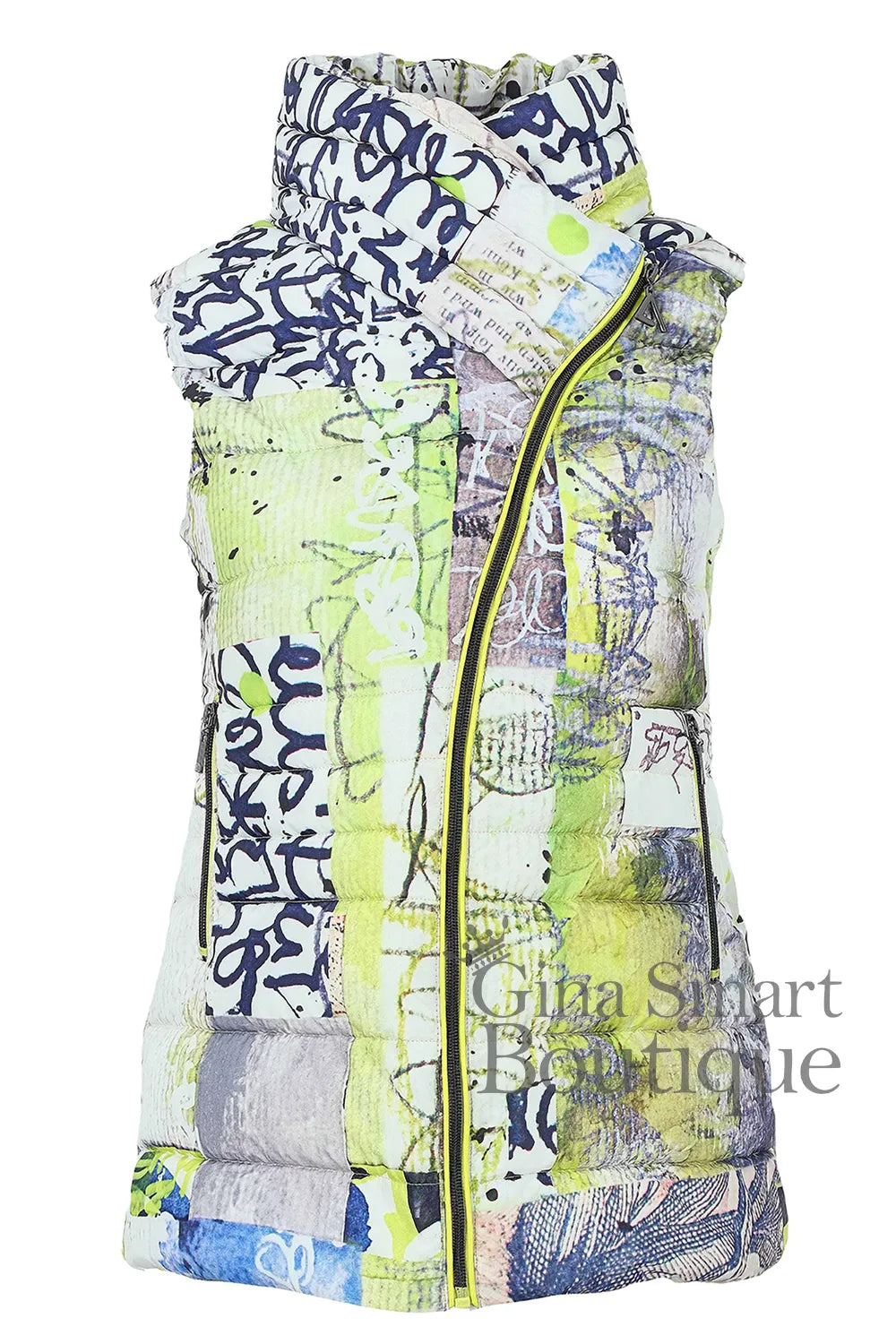 Dolcezza Abstract Gilet Style 76842