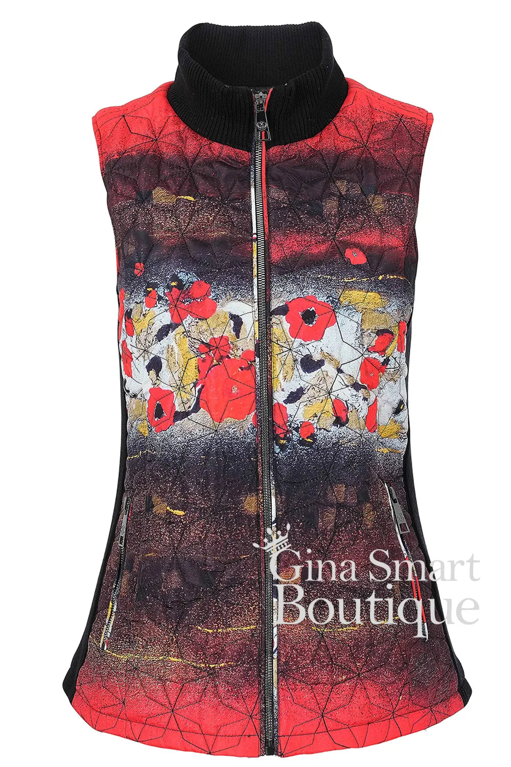 Dolcezza Abstract Gilet Style 76846
