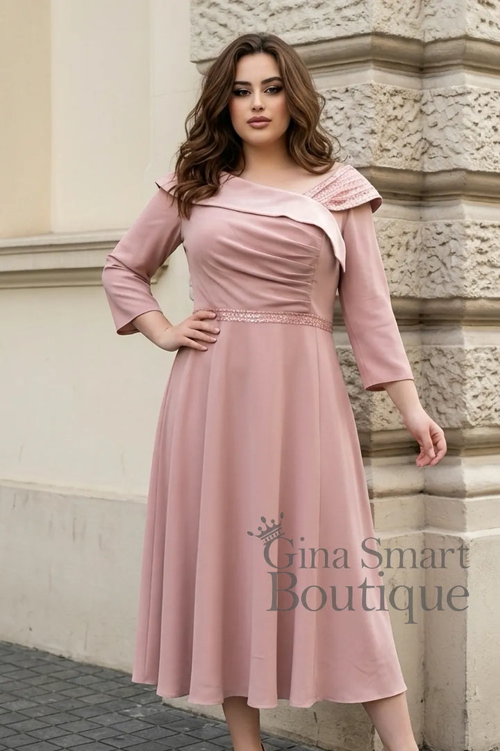 Dressed Up by Veromia DU618 Pink Dress