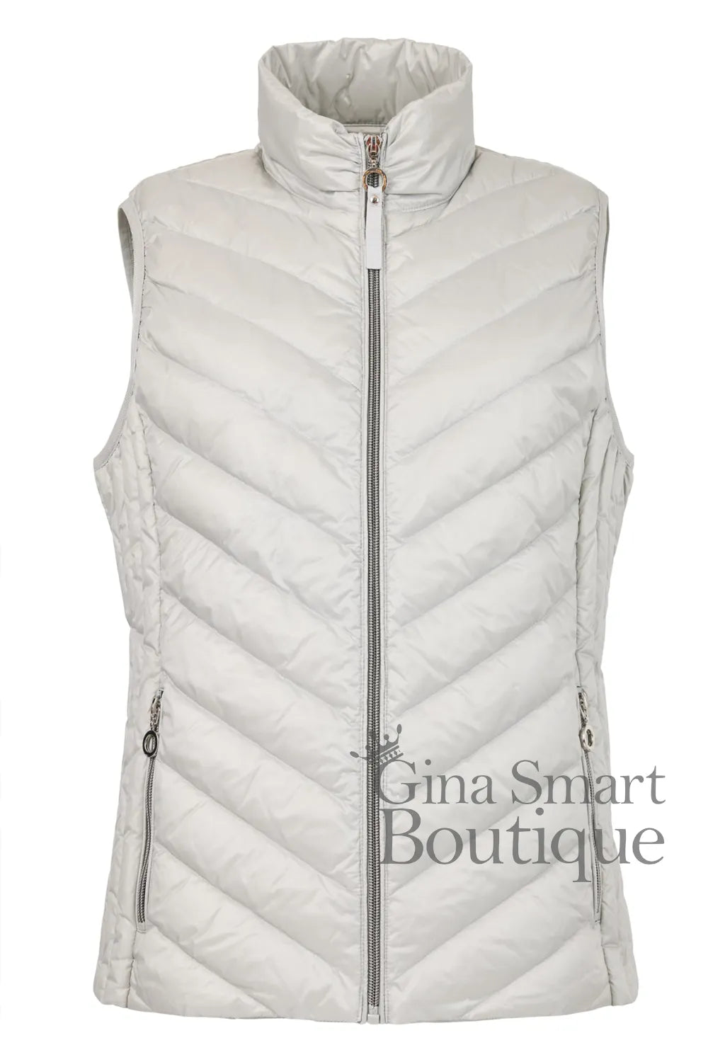 Frandsen Oatmeal Down Gilet Style 529588 11