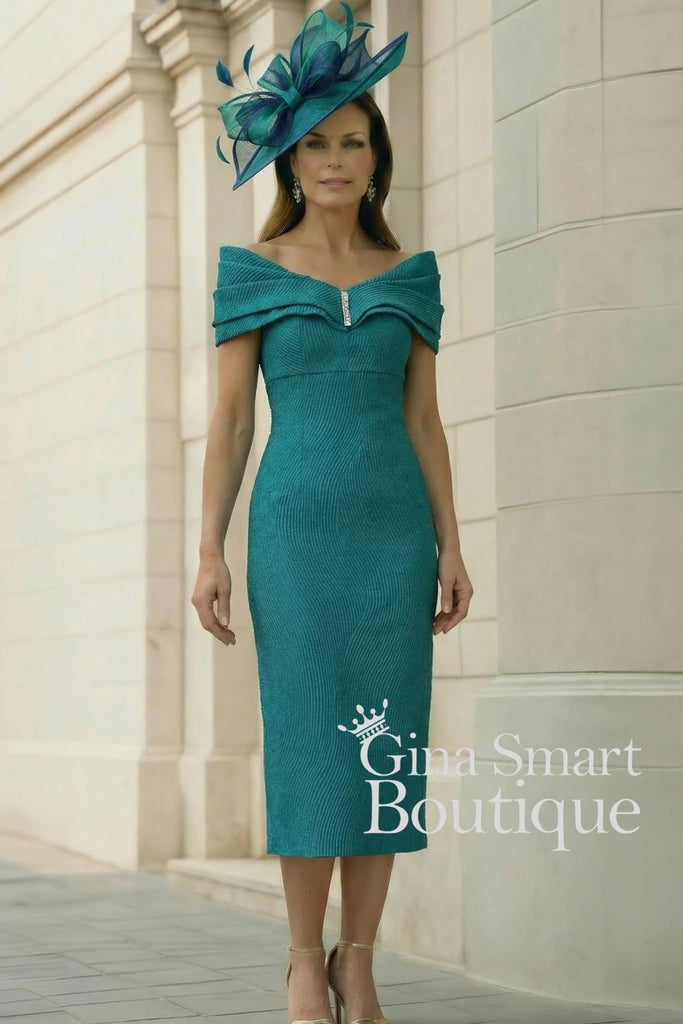 Gabriela Sanchez 5566 Azul Dress – ginasmartboutique