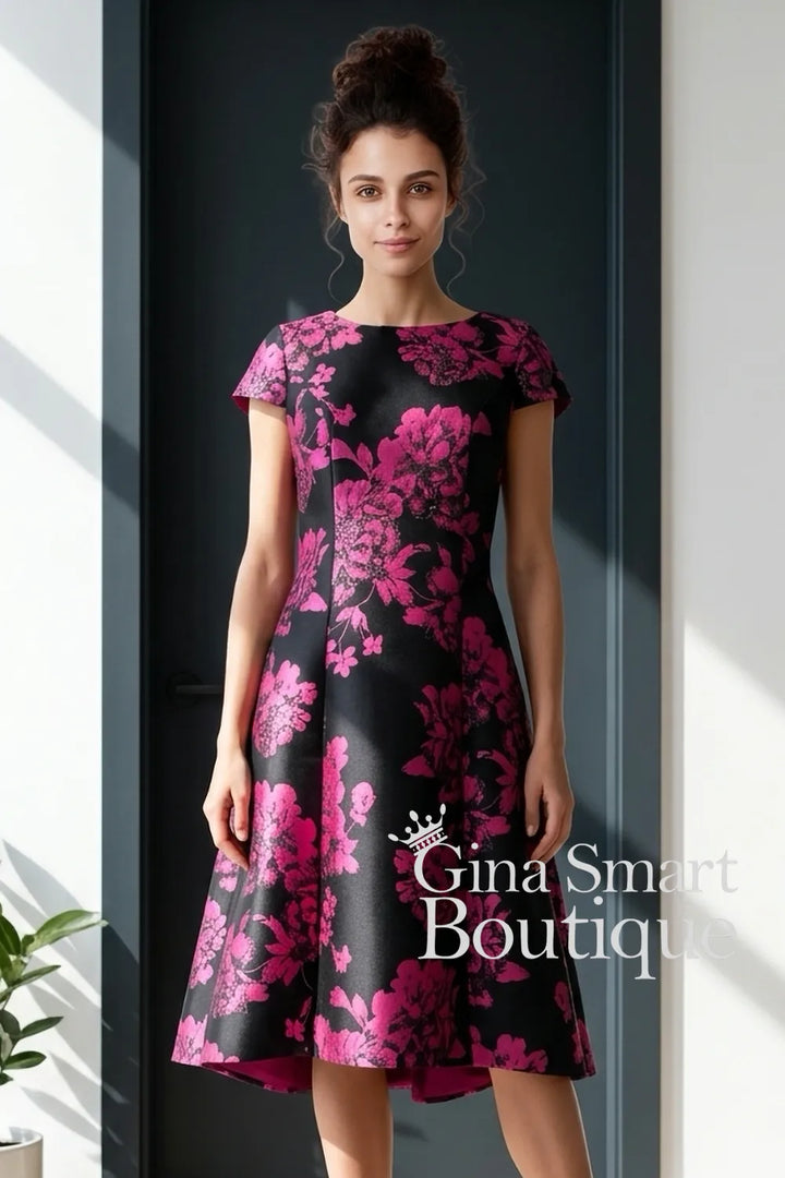 Gabriela-Sanchez-7466-Unico-Negro-Dress