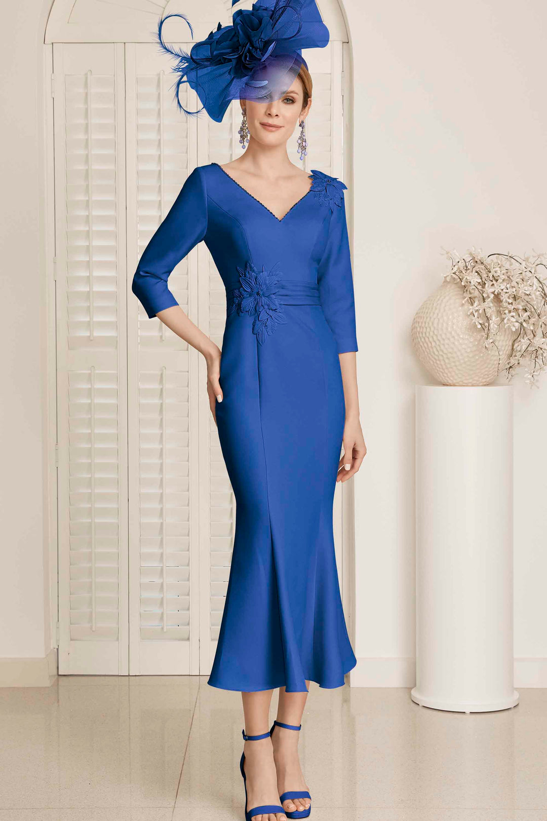 Invitations by Veni 29867 Royal Blue Dress