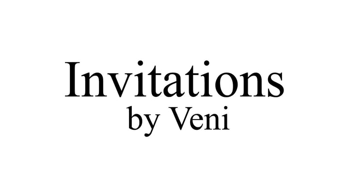 Invitations by Veni Logo
