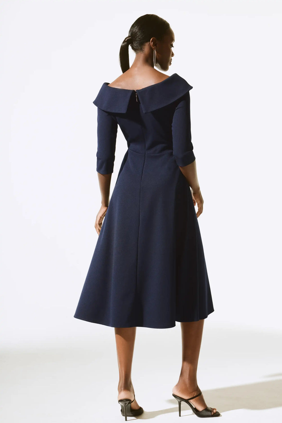 Joseph Ribkoff Midnight Blue Dress Style 243743-2166 Joseph Ribkoff Midnight Blue Dress Style 243743-2166