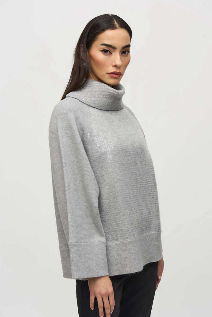 Joseph Ribkoff Grey Top Style 244935-2988