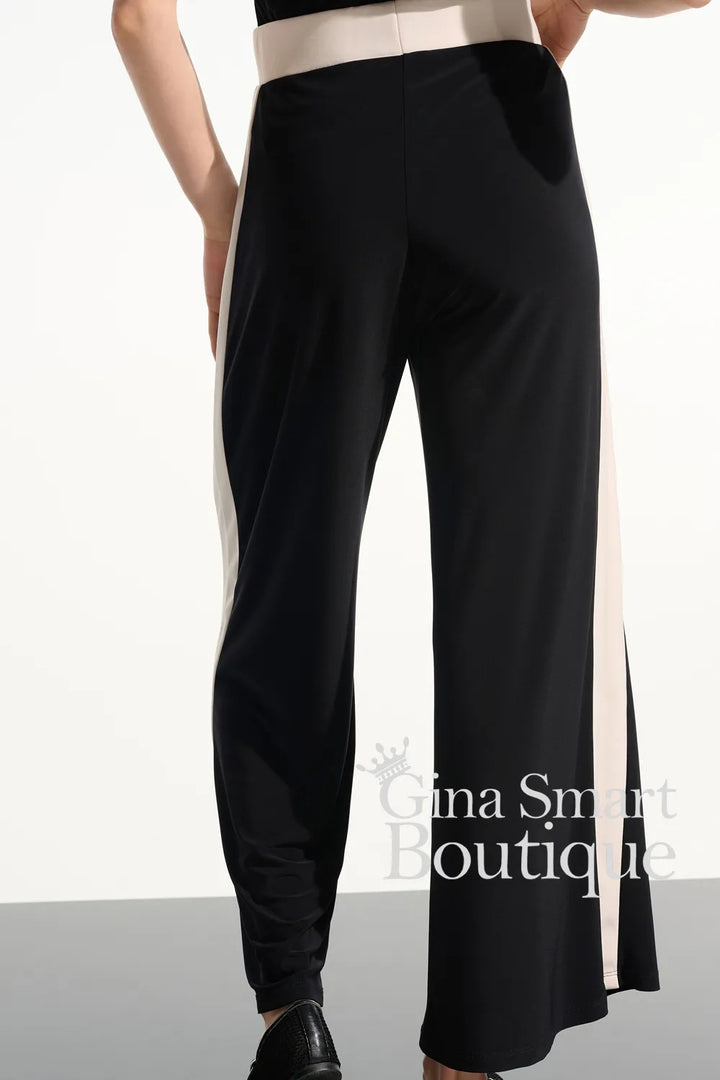 Joseph Ribkoff Trousers Style 261612-3882 Black/Moonstone