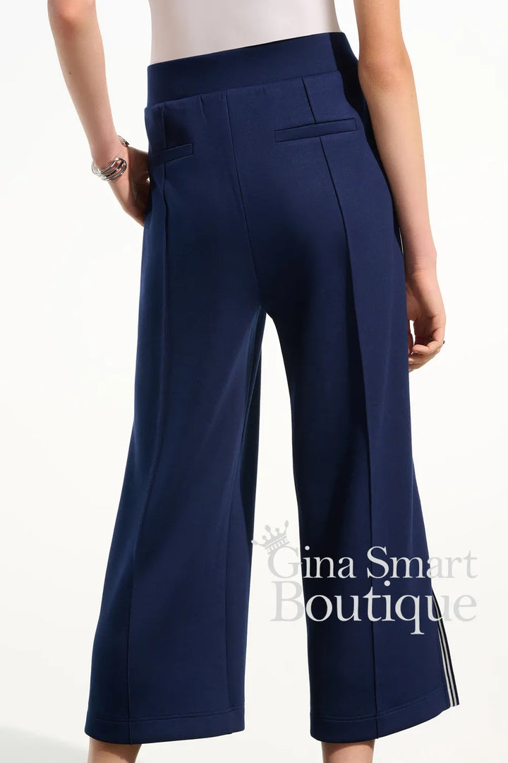 Joseph Ribkoff Trousers Style 261618-4494 Indigo/Vanilla