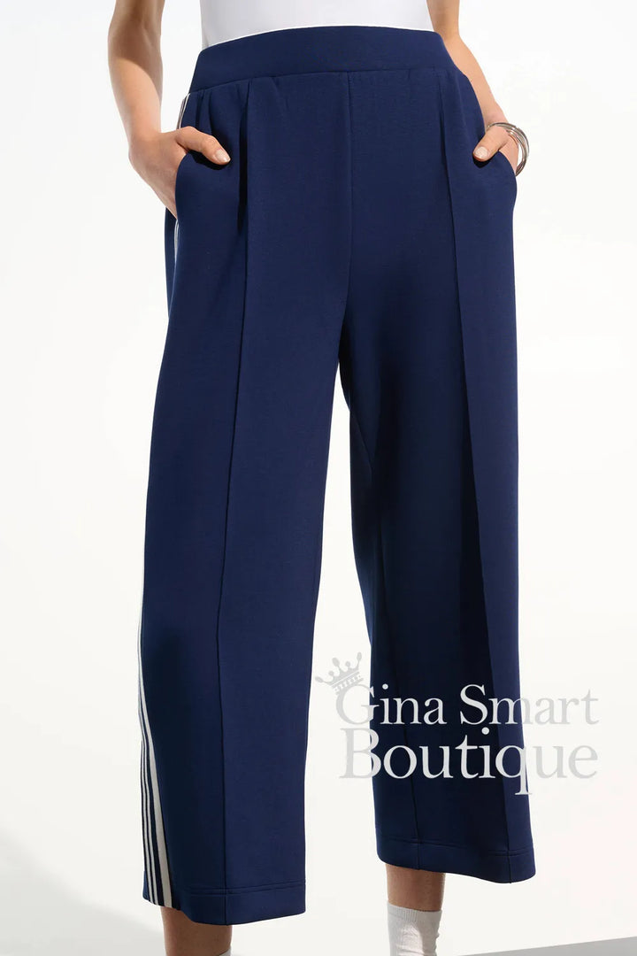 Joseph Ribkoff Trousers Style 261618-4494 Indigo/Vanilla