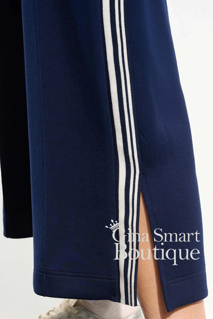 Joseph Ribkoff Trousers Style 261618-4494 Indigo/Vanilla