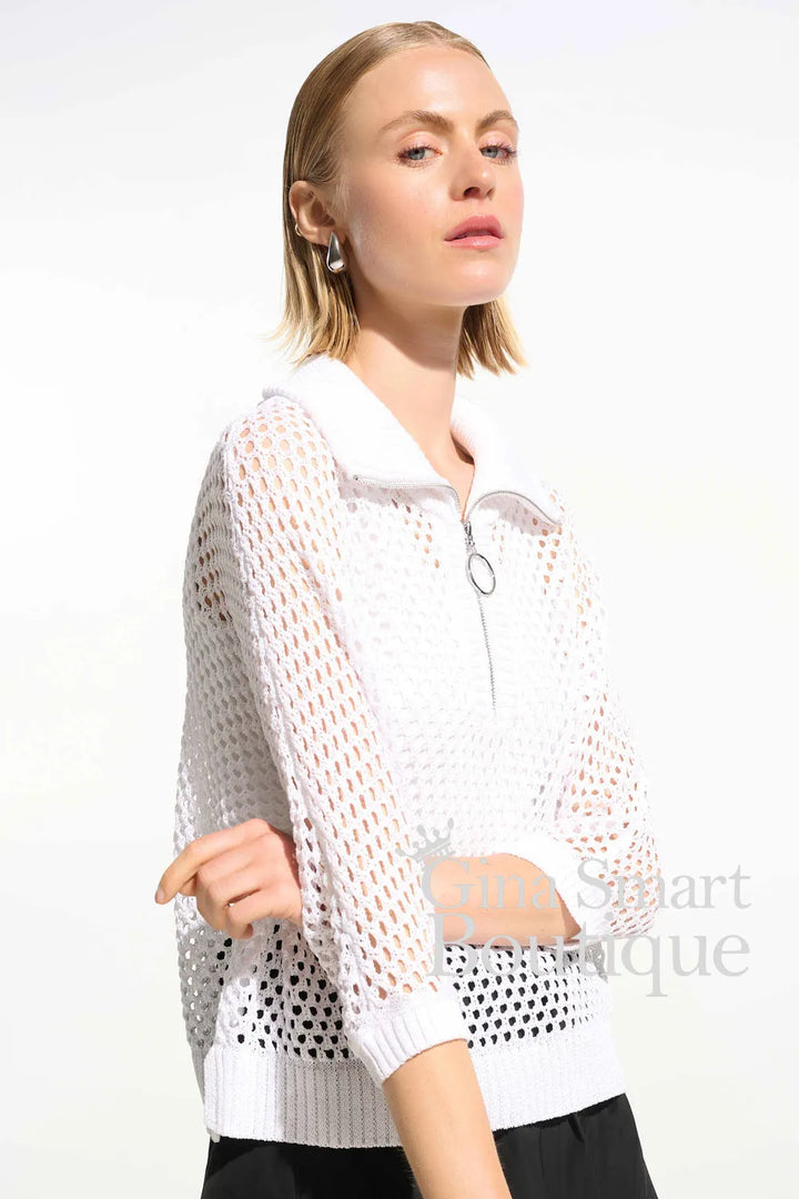 Joseph Ribkoff Top Style 261634-1761 Vanilla