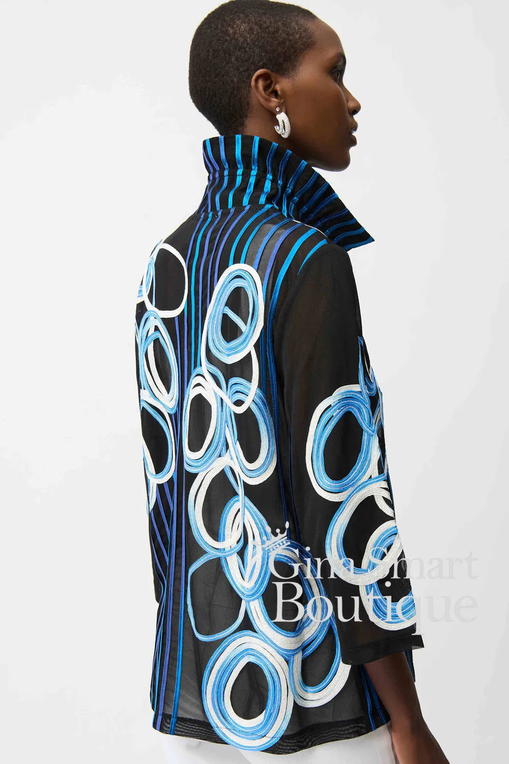 Joseph Ribkoff Jacket Style 261904-178 Black/Multi